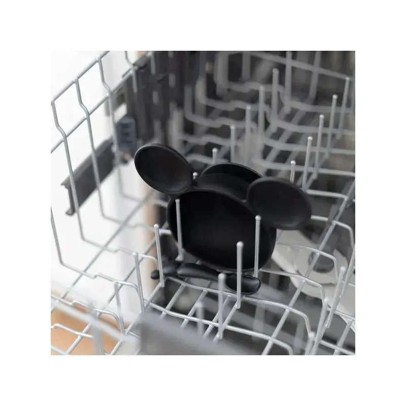 Bumkins- Disney Silicone First Feeding Set - Black - Image 5