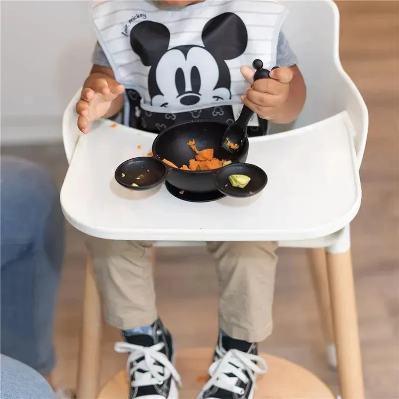 Bumkins- Disney Silicone First Feeding Set - Black - Image 7