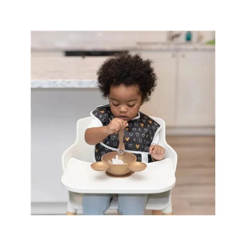 Bumkins- Disney Silicone First Feeding Set - Gold - Image 9