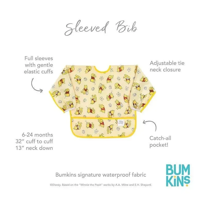 Bumkins - Disney Winnie's Hunny Sleeved Bib - Image 5