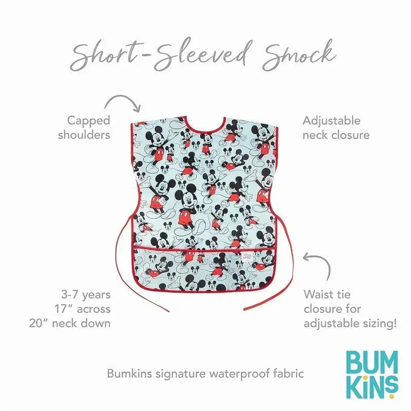 Bumkins - Mickey Mouse Classic Short Sleeved Smock - Image 4