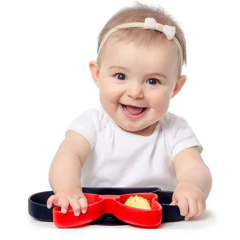 Bumkins - Minnie Mouse Silicone Grip Dish - Image 3