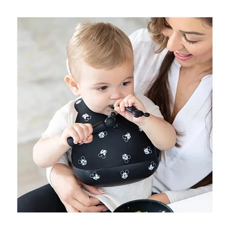 Bumkins Silicone Bib: Mickey Mouse - Image 2