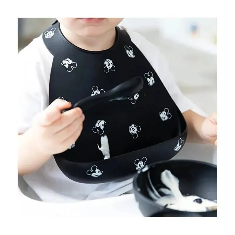 Bumkins Silicone Bib: Mickey Mouse - Image 3