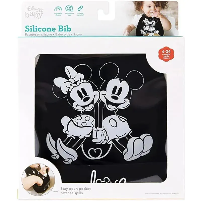 Bumkins Silicone Bib: Mickey Mouse & Minie Mouse - Image 5