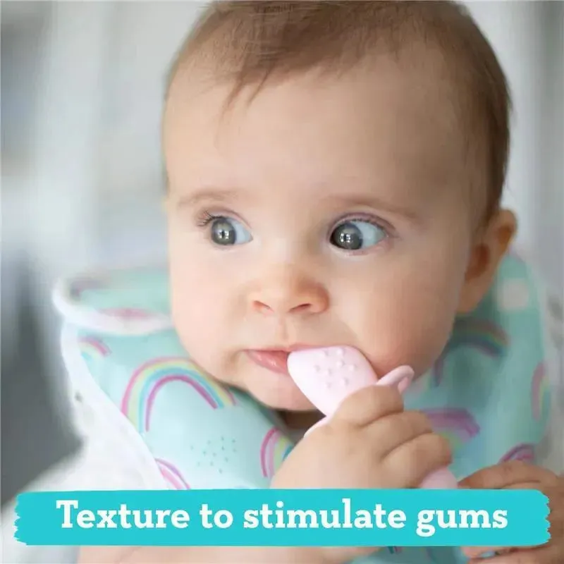Bumkins - Silicone Chewtensils, Pink - Image 3