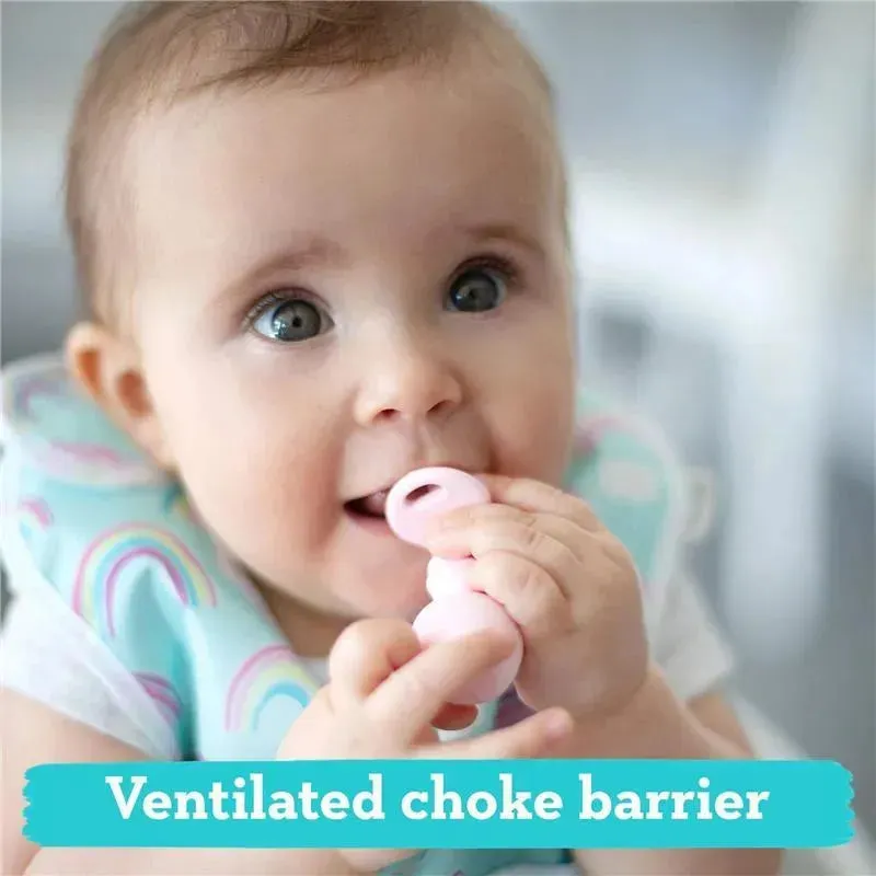 Bumkins - Silicone Chewtensils, Pink - Image 4