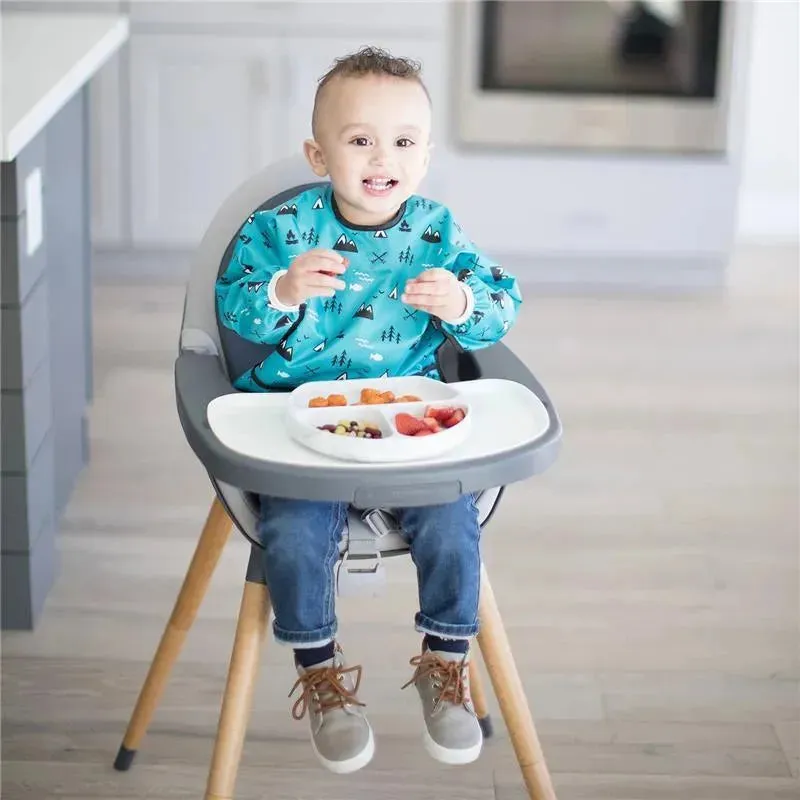 Bumkins Silicone Grip Dish, Blue - Image 2