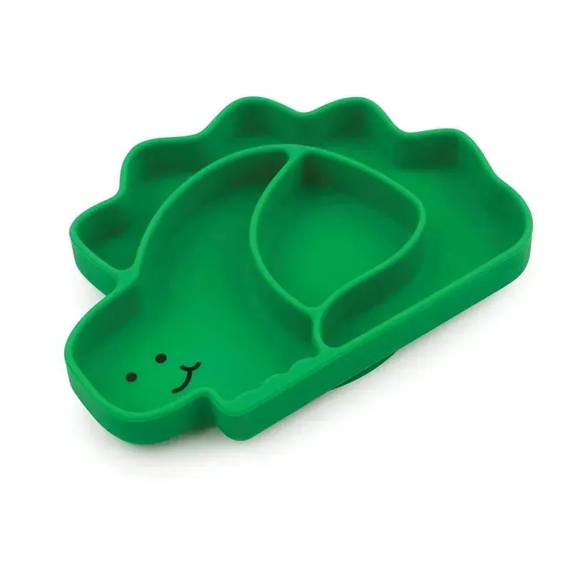 Bumkins Silicone Grip Dish - Dinosaur - Image 4