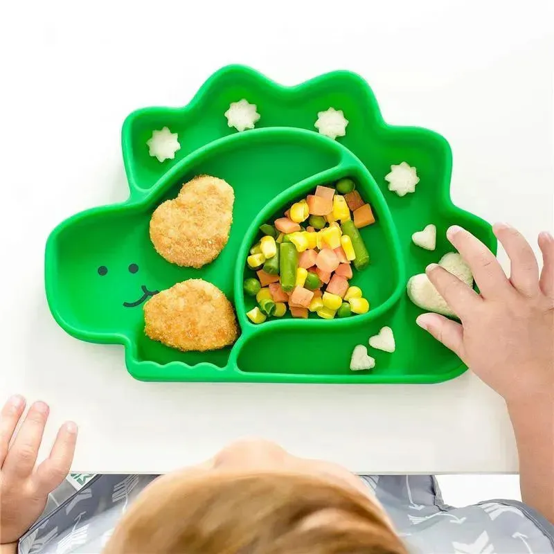 Bumkins Silicone Grip Dish - Dinosaur - Image 8