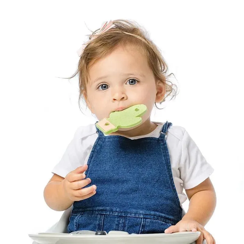 Bumkins Silicone Teether - Cactus - Image 5