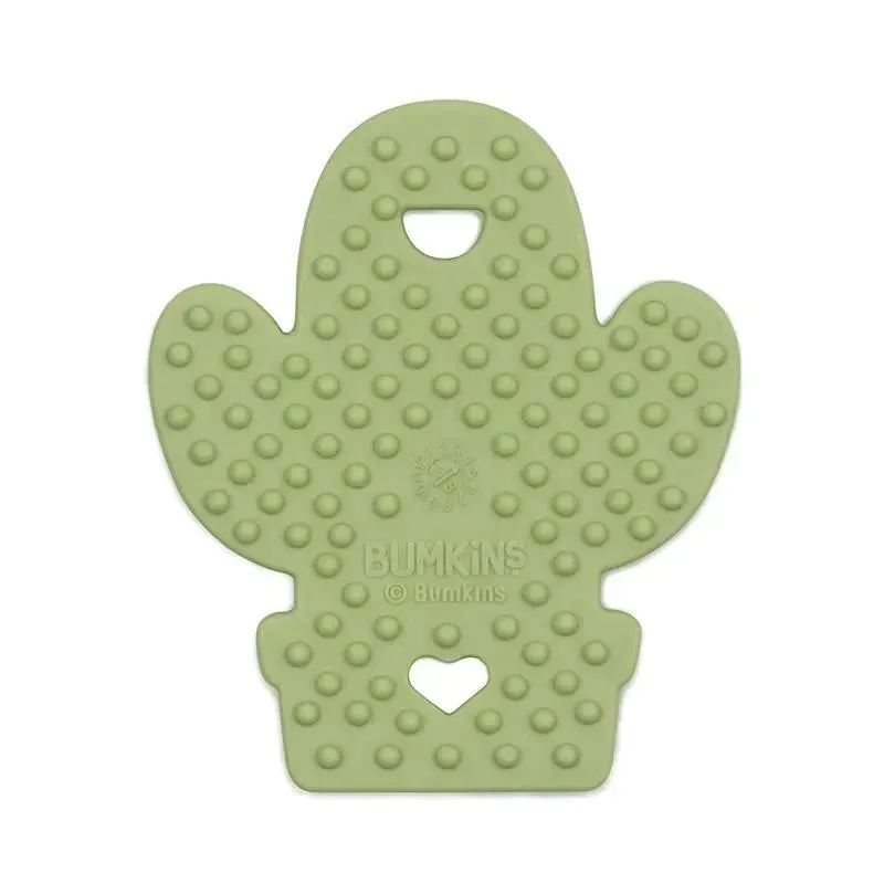 Bumkins Silicone Teether - Cactus - Image 6