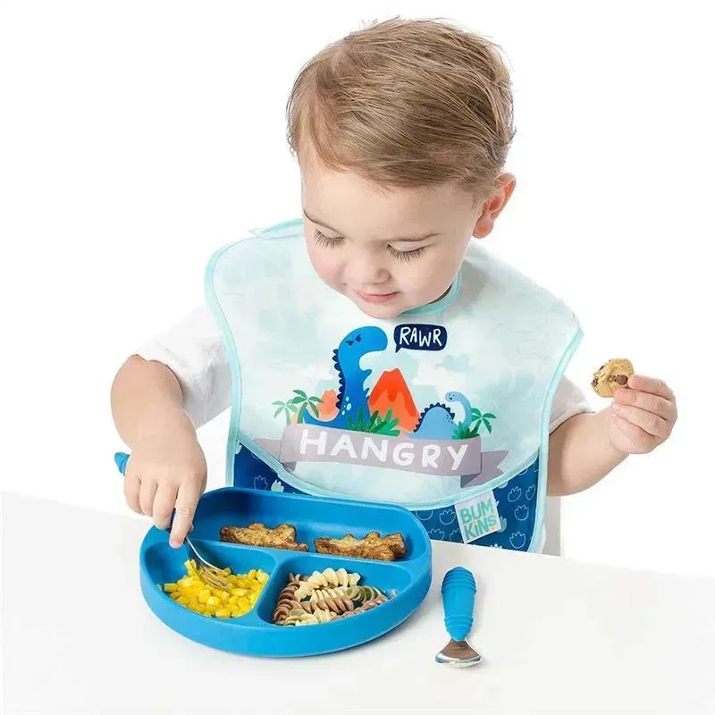 Bumkins - Spoon & Fork, Dark Blue - Image 3