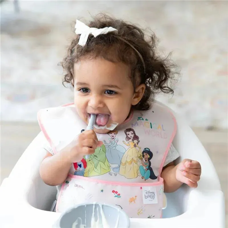 Bumkins Superbib 3 Pack: Magical World , Ariel And Jasmine - Image 5