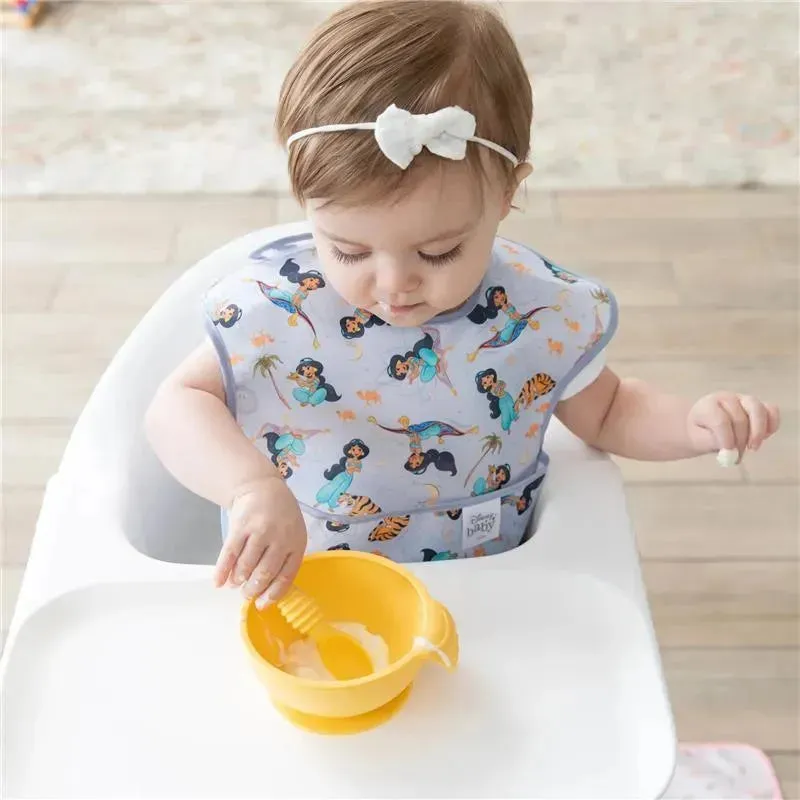 Bumkins Superbib 3 Pack: Magical World , Ariel And Jasmine - Image 6
