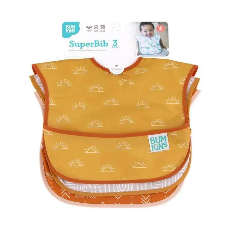 Bumkins - SuperBib 3 Pk, Desert Boho - Image 2