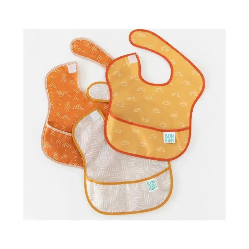 Bumkins - SuperBib 3 Pk, Desert Boho - Image 5