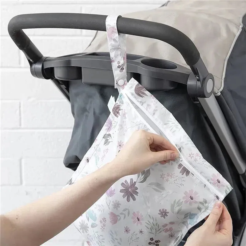 Bumkins - Waterproof Wet Bag, Floral - Image 3