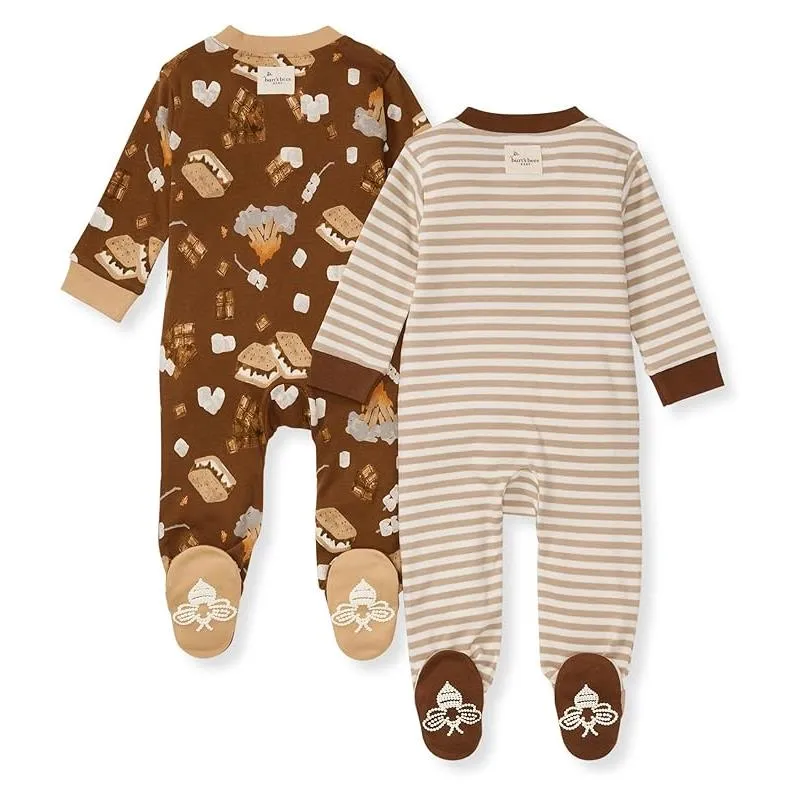 Burts Bees - 2Pk S'mores Please Sleep & Play, Hunter - Image 2