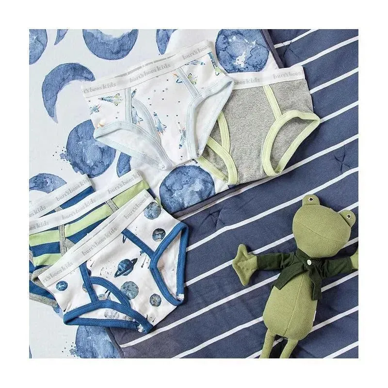 Burts Bees - 5Pk Little Planets & Space Shuttles Underwear - Image 2
