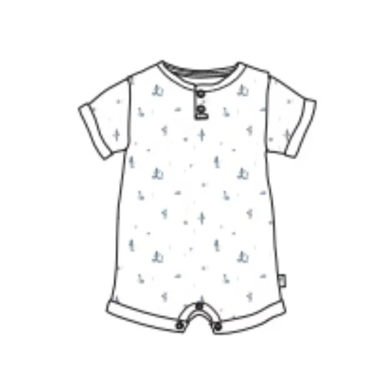 Burts Bees - Baby Desert Life Romper Underwater
