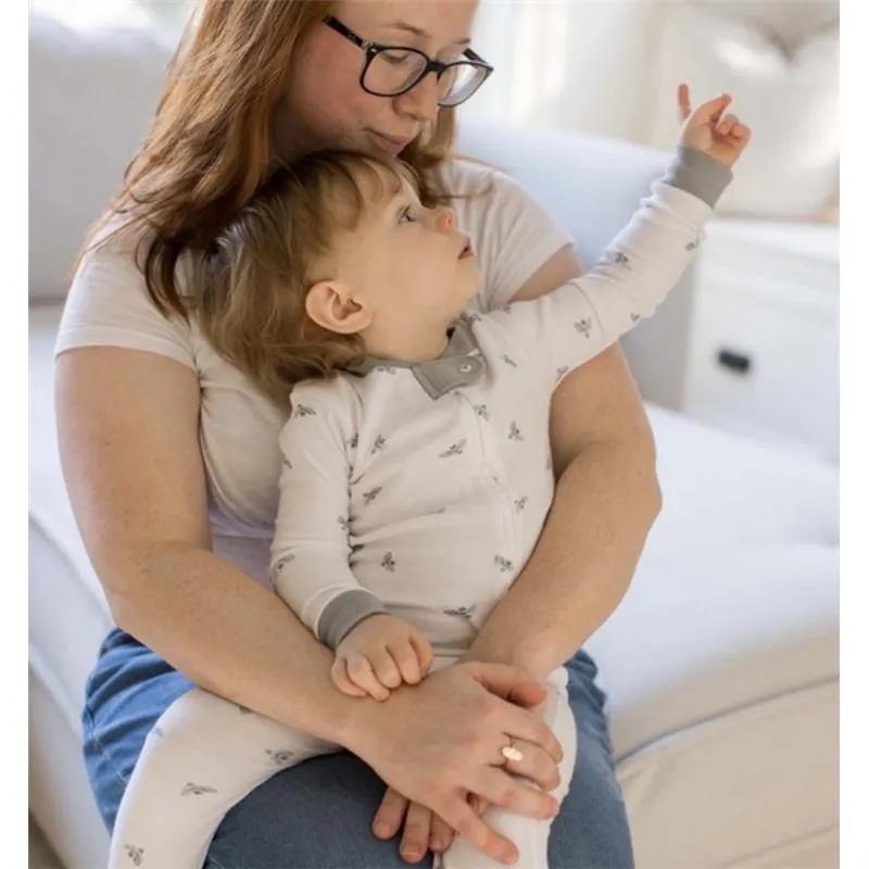 Burts Bees - Baby Golden Bee Sleep & Play, Quarry - Image 3