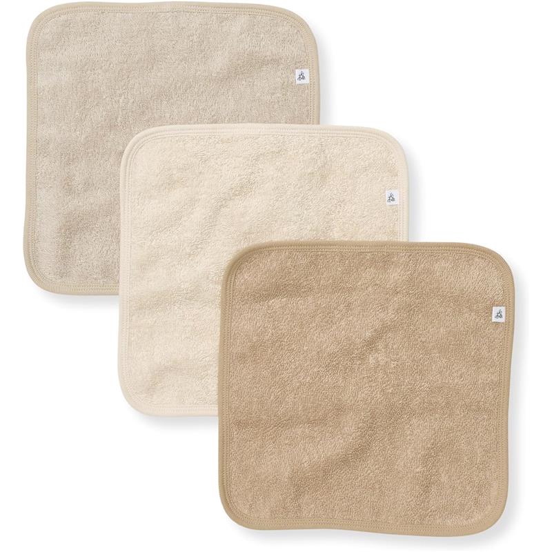 Burt's Bees - Baby Infant Washcloths, 100% Organic Cotton, Knit Terry, 3Pk, Oat