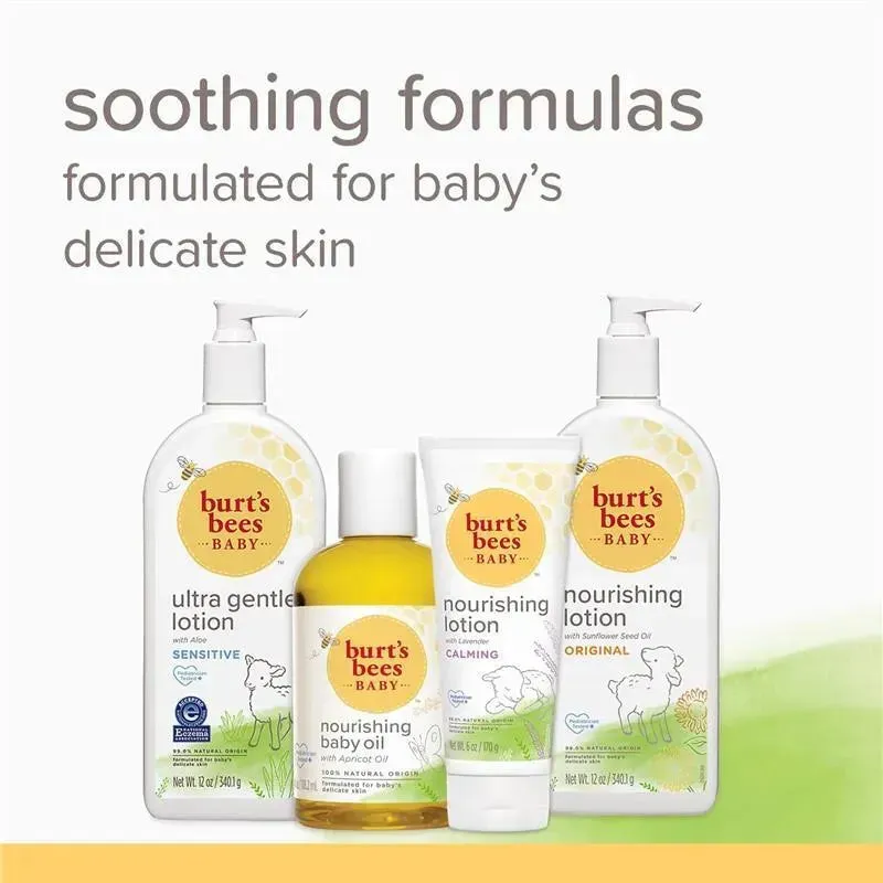 Burt's Bees Baby Joyful Moments Gift Set, Baby Gift Set With Baby Shampoo Wash, Lotion and Lip Balm - Image 6