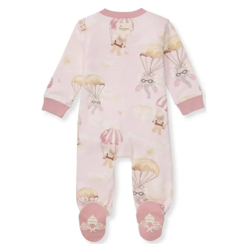 Burts Bees - Baby Parachute Pals Sleep & Play, Chalky Pink - Image 2
