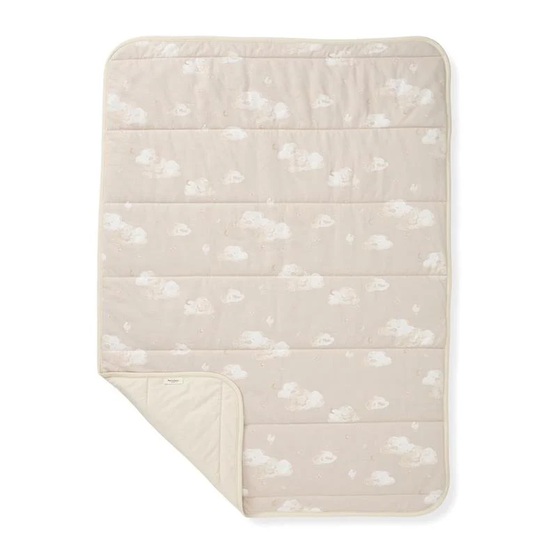 Burt's Bees - Good Night Sky Reversible Blanket, Limestone