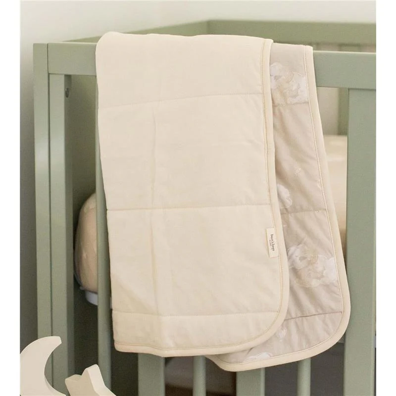 Burt's Bees - Good Night Sky Reversible Blanket, Limestone - Image 7