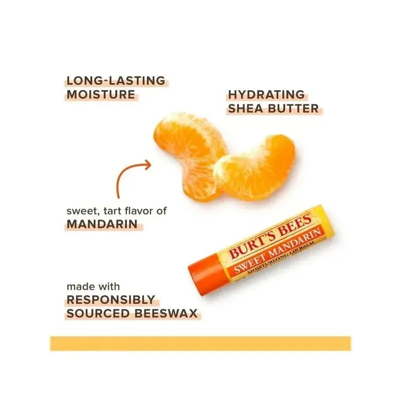 Burts Bees - Lip Balm Sweet Mandarin - Image 3