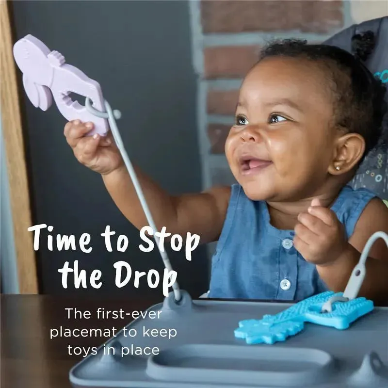 Busy Baby - Silicone Mat, Suction Cups, 4 Straps to Secure Baby Essentials, Spearmint - Image 9