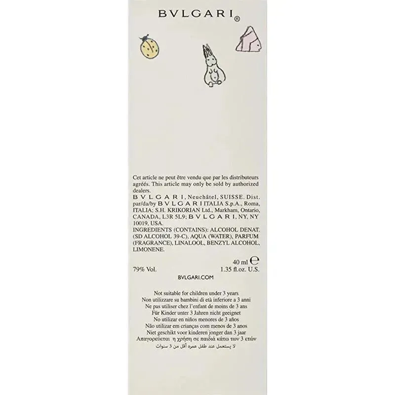 BVLGARI Petits et Mamans Eau de Toilette 1.35 Fl. Oz. - Image 3