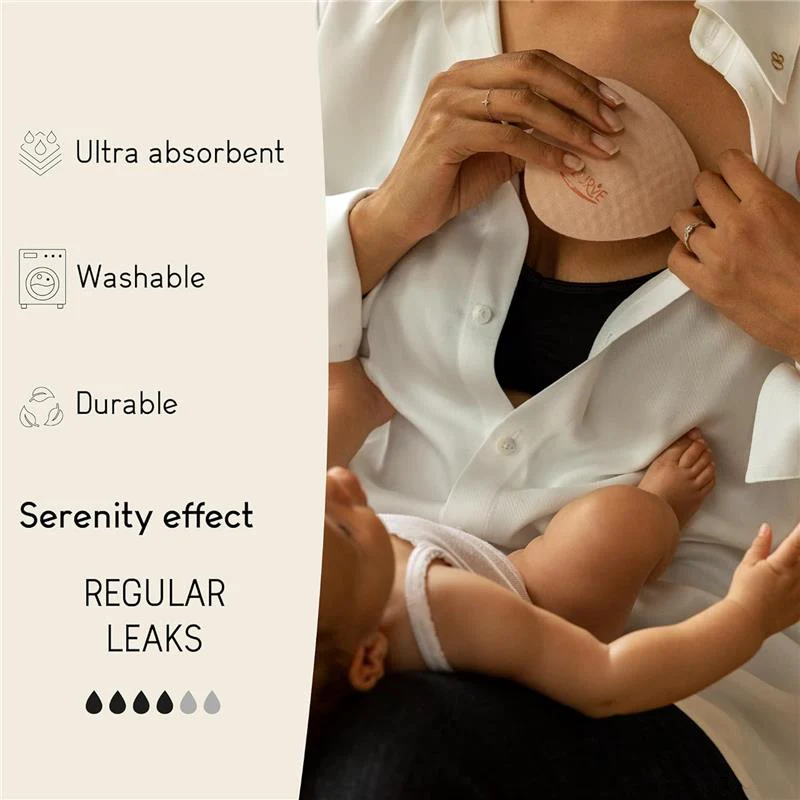 Cache Coeur - Essential 1 Pair Of Nursing Pads Regular Leaks Slim, White - Image 3