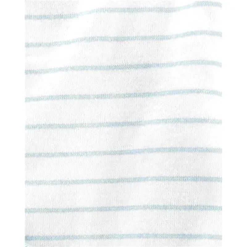 Carter's - 2-Pack Baby Sleeper Gowns- Dino White/Blue - Image 2