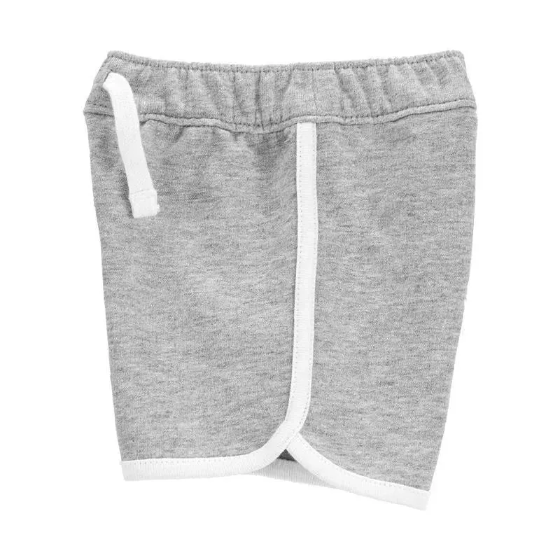 Carters - Baby Boy Pull-On French Terry Shorts, Gray - Image 2