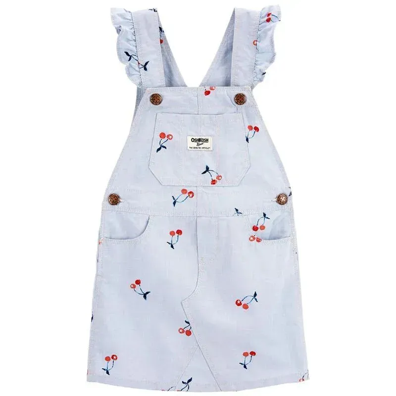 Carters - Baby Girl Cherry Print Knit Jumper Dress