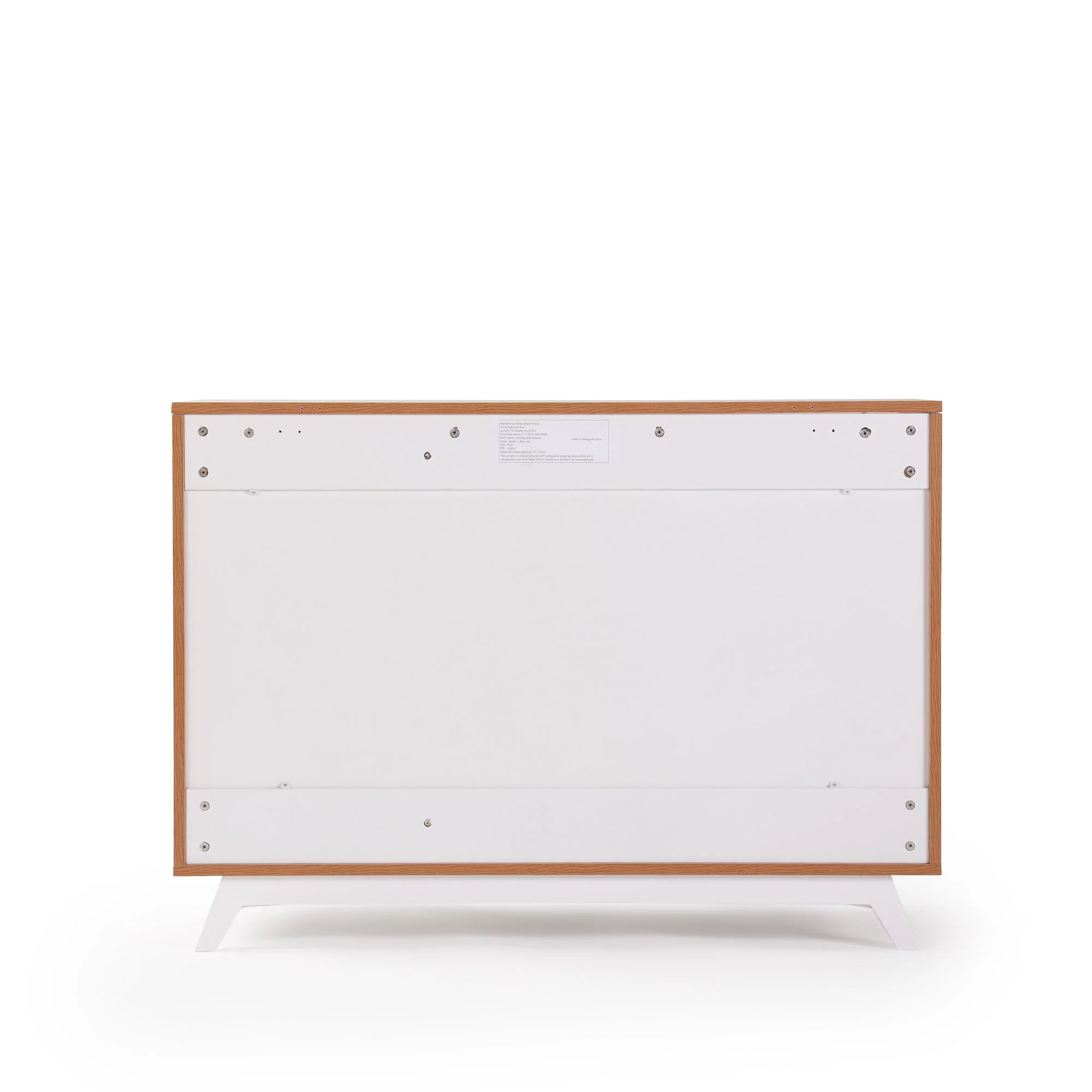 Central Park 3-Drawer, Two Shelf Nursery Dresser - Image 20