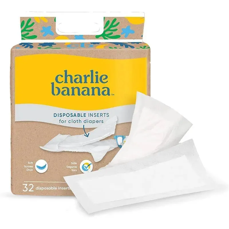 Charlie Banana - 32 Disposable Cotton Inserts