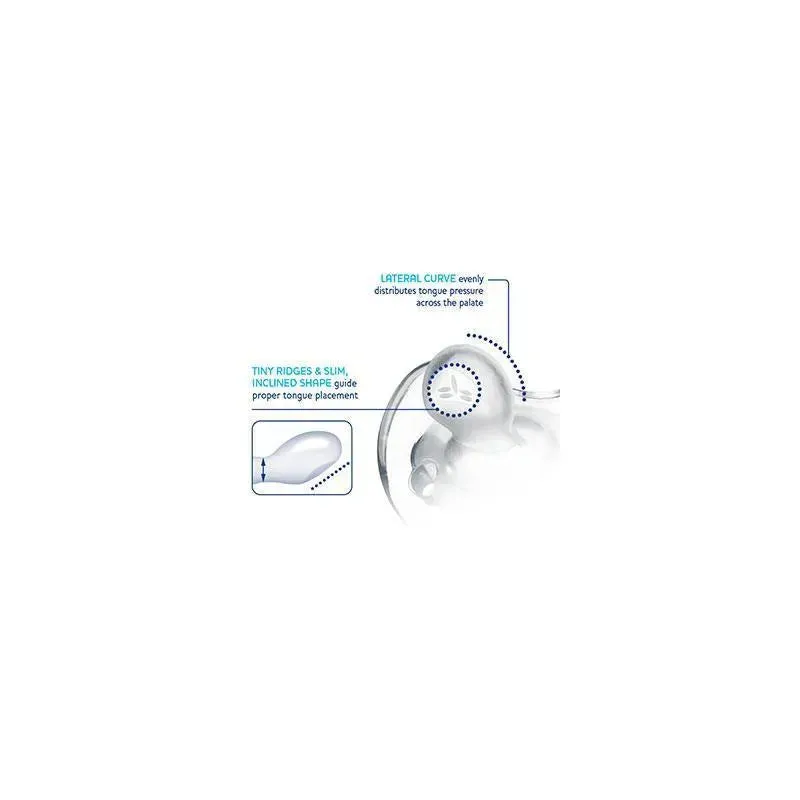 Chicco - 2 Pk Physioforma Light Day & Night Orthodontic Pacifier Teal, 0/6M - Image 4