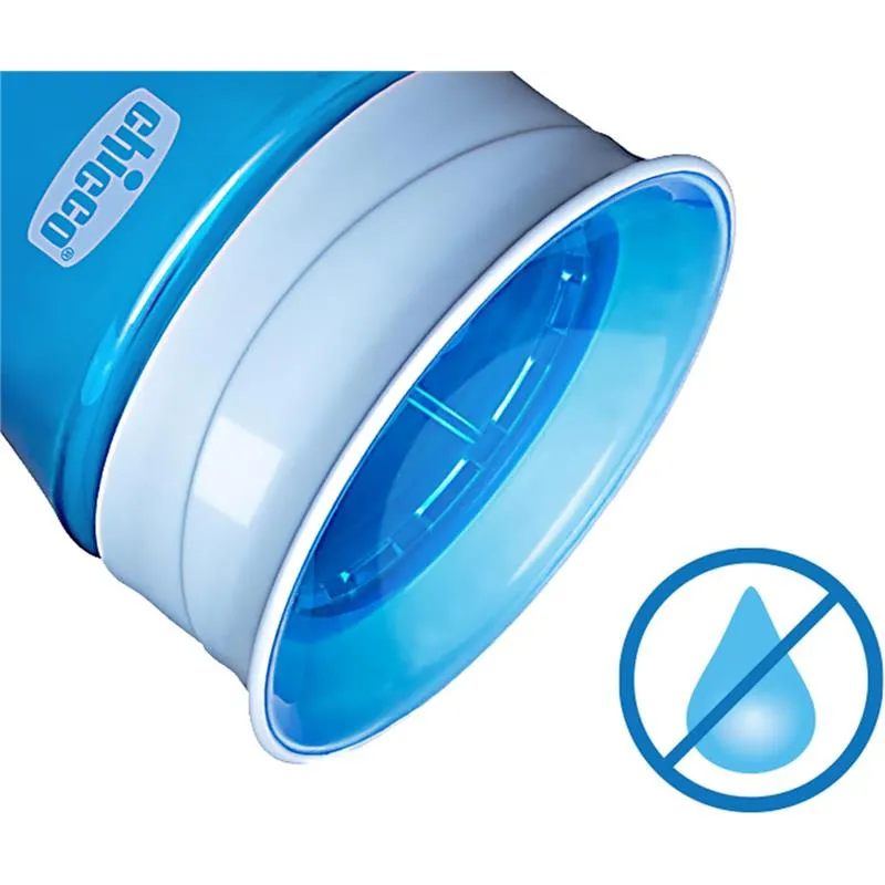 Chicco - 360° Spoutless Rim Trainer Sippy Cup 9M+ | Blue - Image 7