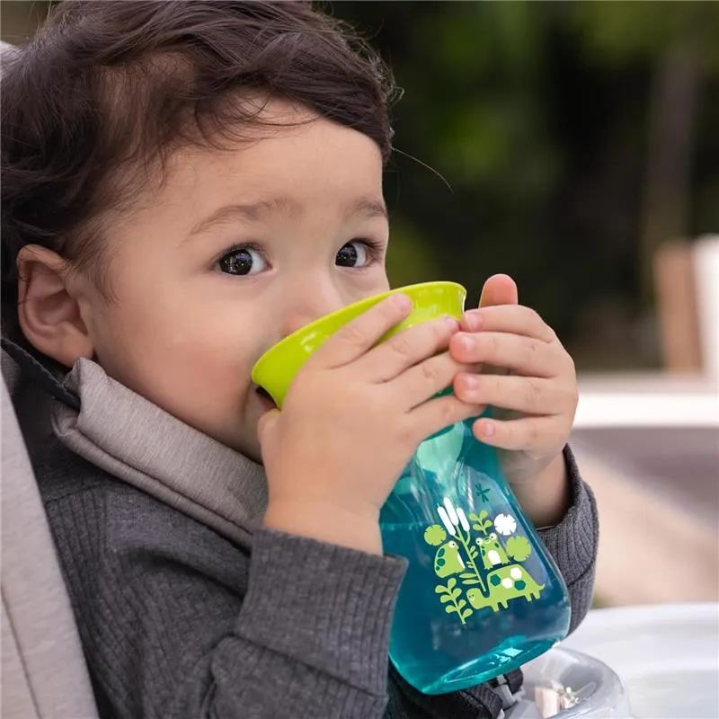 Chicco - 360° Spoutless Rim Trainer Sippy Cup 9M+ | Green - Image 7