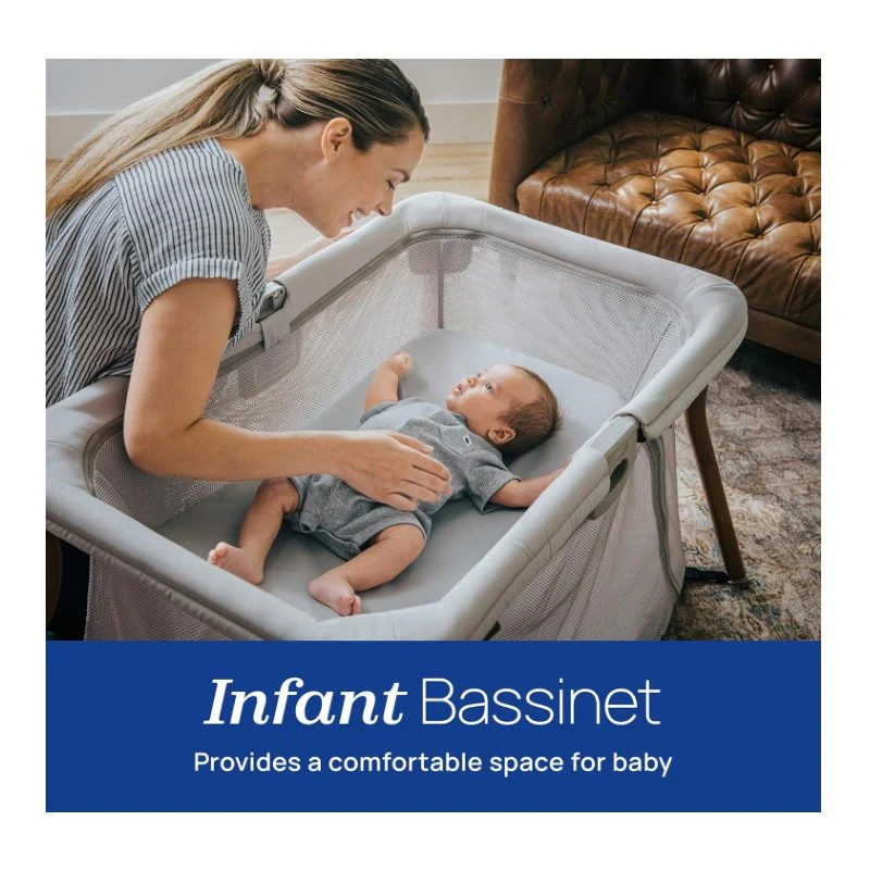 Chicco Alfa Lite Nest Lightweight Travel Playard, Serene - Image 4