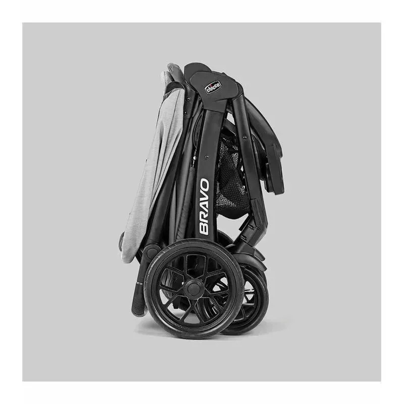 Chicco - Bravo LE Trio Travel System, Driftwood - Image 2