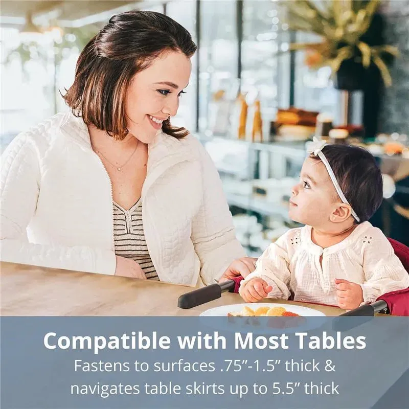 Chicco - Caddy Hook-On Chair, Portable High Chair for Babies and Toddlers Black - Image 2