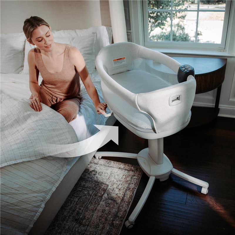 Chicco Close to You 3-in-1 Bassinet, Bedside Sleeper and Changing Table with Storage Organizer, Dove - Image 5