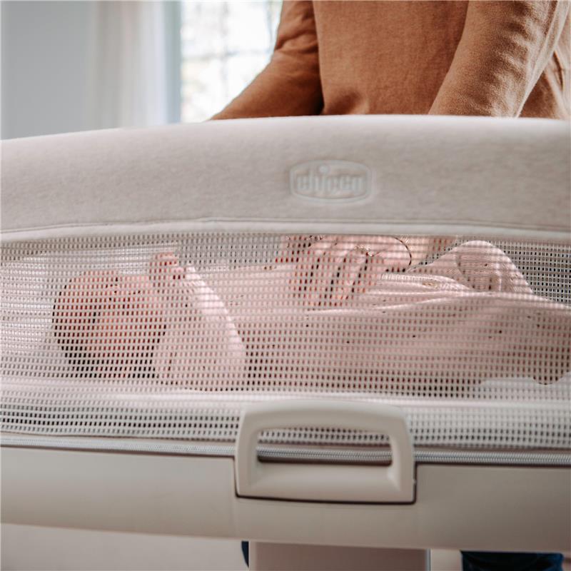Chicco Close to You 3-in-1 Bassinet, Bedside Sleeper and Changing Table with Storage Organizer, Dove - Image 6