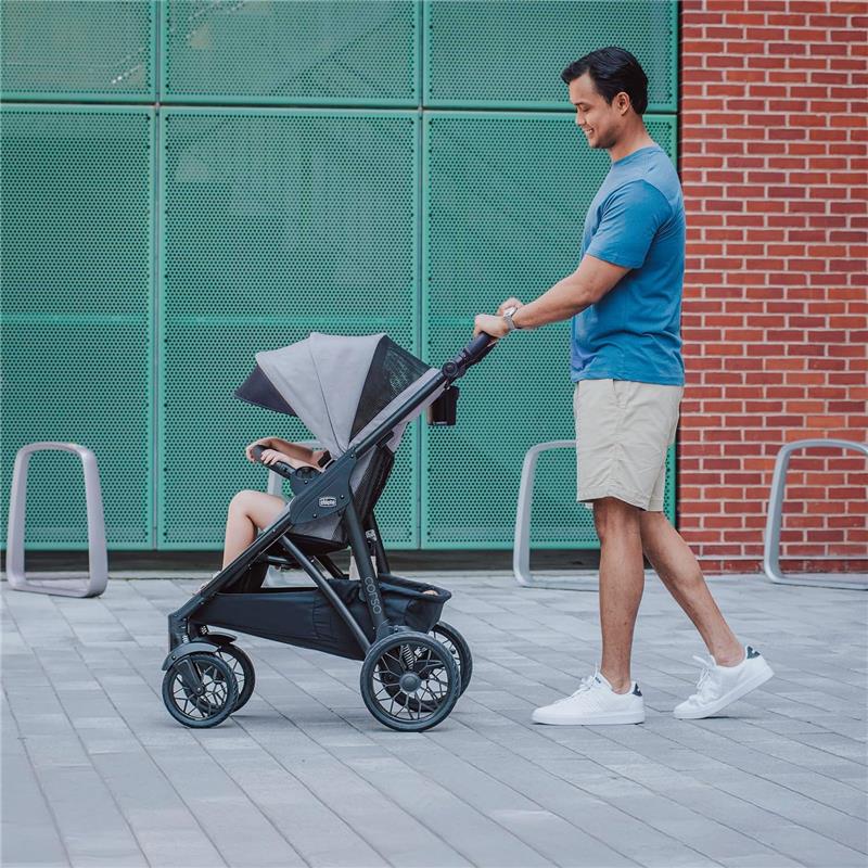 Chicco Corso LE ClearTex Modular Travel System with Corso LE Stroller & KeyFit Max ClearTex Infant Car Seat and Base, Canyon - Image 13