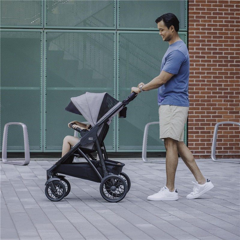 Chicco Corso LE ClearTex Modular Travel System with Corso LE Stroller & KeyFit Max ClearTex Infant Car Seat and Base, Canyon - Image 5